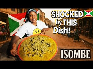 I Tried Burundi's Most LOVED Dish (ISOMBE)!!! Bunjumbura's Favorite Dish