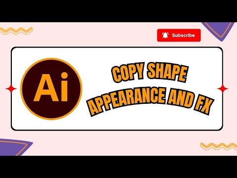 How to Copy Shape Appearance & Effects in Illustrator