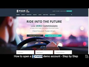 How to Open an FXCM Demo Account - A Step By Step Guide for Beginners 🔎