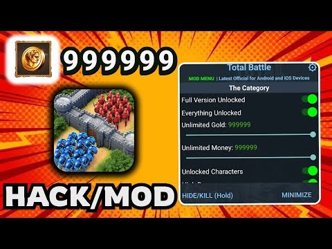 Total Battle Hack/MOD Apk ✅ How to Get Unlimited Gold Total Battle (iOS & Android)