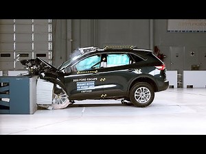 2022 Ford Escape updated moderate overlap front IIHS crash test