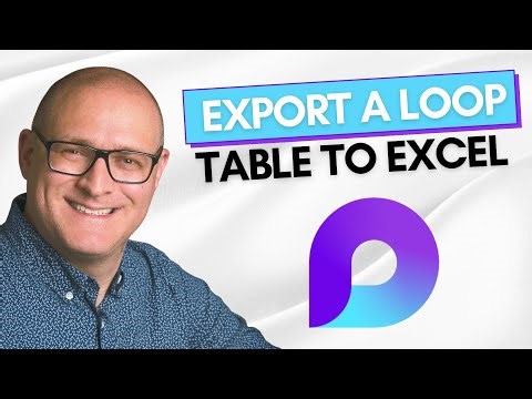 How to Export a Microsoft Loop Table to Excel
