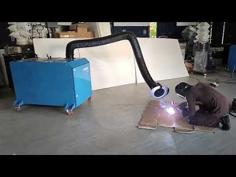 Welding Fume Extractor - Working Demo | Apzem