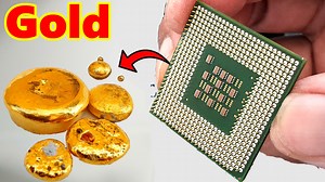 How to recovery gold from cpu computer scrap. 👉👉👉 www.youtube.com/@MakeGold/videos #goldcpu #goldcpuchip #recoverygold #computerscrap #Howtorecoverygold | Archimedes Channel
