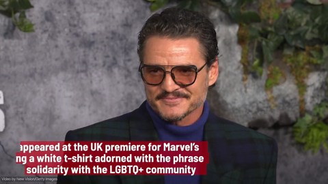 Pedro Pascal Backs Transgender Women At ‘Thunderbolts’ UK Premiere