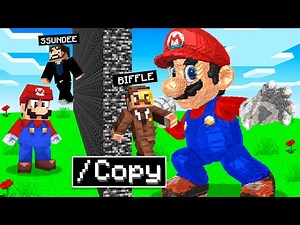 Using //Copy to Cheat In Minecraft Build Battle