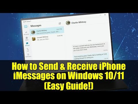 How to Send & Receive iPhone iMessages on Windows 10/11 (Easy Guide!)