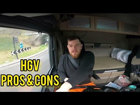 PROS & CONS of HGV driving for beginners.
