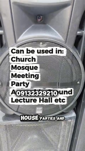 ORDER HERE: https://tech.easybiz.com.ng/15inchespas/ SAVE MONEY, SAVE FUEL OR GAS. GET OUR LATEST SHOCKING BASS 15 INCHES PAS THAT CAN LAST FOR 5HOURS WHEN FULLY CHARGED ✅ With strong sound reception ability ✅ SAVE MONEY — Battery Life lasts up to 5 hours when fully charged. Save money on fuel or diesel ✅ Comes with two wireless microphones with two mic jacks ✅ You can attach your GUITAR, KEYBOARD, etc. ✅ Can serve more than 1000 to 2000 crowd ✅ 5000W Power Output ✅ Supports Intelligent Remote C