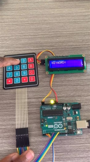 9K views · 82 reactions | DIY Password security system using Arduino & Keypad | Upload Ideas with Itamar | Facebook