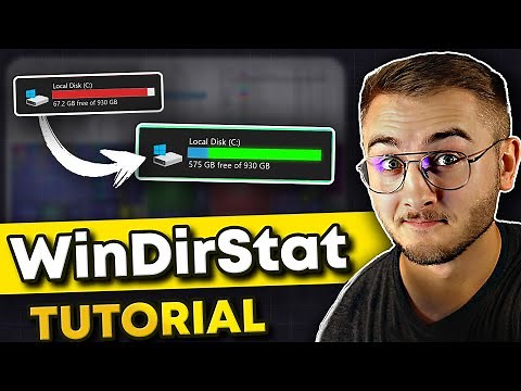 Visualize and Free Up Disk Space with WinDirStat (Highly Recommend)