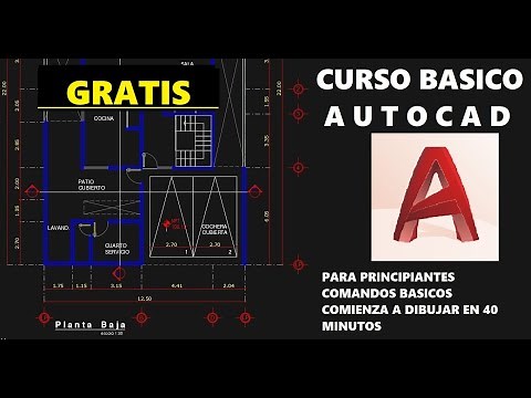 Como se usa AutoCAD | CURSO GRATIS para principiantes