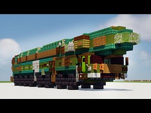 Minecraft Topol-M Russia ICBM Launcher Tutorial