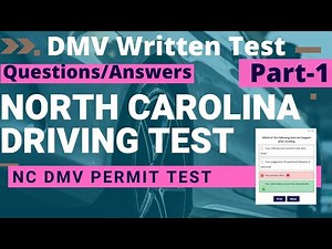 North Carolina Driving Test | DMV Practice Test NC | NC Permit Test