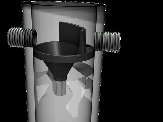 Barracuda Hydrodynamic Stormwater Separator | ADS Pipe