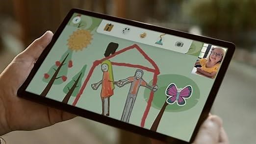 Introducing Amazon Glow, Interactive Projector + Video Calling, Designed for Togetherness, with T...