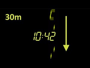 30 Minute Digital Countdown Timer