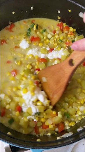 Southwest Chicken Corn Chowder