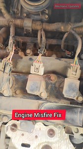 Engine Misfire Problem Fix. #mechanic #automobile Troubleshooting and Fixing Engine Misfires in Toyota Cars: Comprehensive Guide Description: If your Toyota is experiencing engine misfires, this video is a must-watch! Join us as we dive deep into the common causes behind engine misfires in Toyota vehicles and provide practical solutions to get your engine running smoothly again. From ignition system issues to fuel delivery problems, we cover it all step by step. Don't let an engine misfire slow 