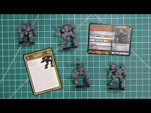 Legendary MechWarriors Force Pack Unboxing | Plastic BattleTech Miniatures by Catalyst Game Labs