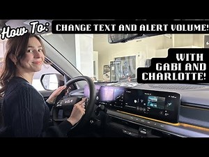 How To Adjust Text & Voice Alert Volume - Kia Class