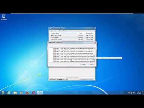 How to Force Uninstall Programs That Won’t Uninstall in Windows 7