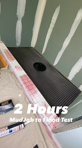 436K views · 2.9K reactions | How to do a mudjob and flood test in 2 hours. Using GURU shower system. #diy #construction #homerenovation #realestate #professional #hardwork #tipsandtricks #skills #tiling #tile | Misha Panchishak | Facebook