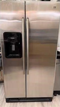 How to replace a water filter on a Maytag side by side refrigerator. Filter 3 part 4396841
