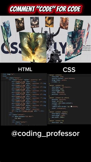 Animated slider use | HTML | CSS#JavaScript #html #css #animation #coding #ai #js #3d #python #code