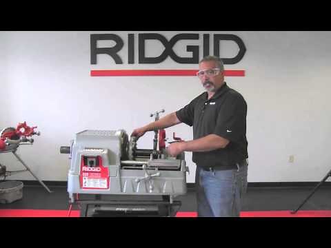 How To Use The RIDGID® 535M Threading Machine