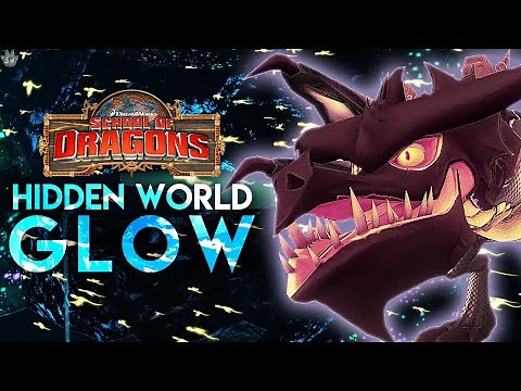 All 10 HYBRID DRAGONS with their Hidden World GLOW | School of Dragons