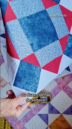 Blocos de Patchwork passo a passo: vem fazer uma colcha de retalhos de tecidos ainda em 2024