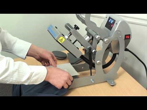 clothing label printing system demonstration
