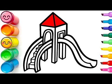 How to Draw a Fun Slide | Easy Step by Step Tutorial