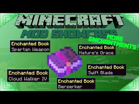 MORE ENCHANTMENTS! - Minecraft Mod Showcase: SUPER ABILITIES!