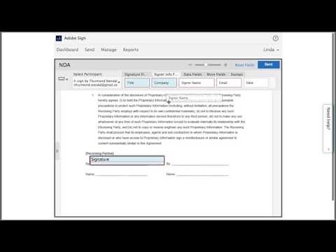 Getting multiple signatures | Adobe Acrobat
