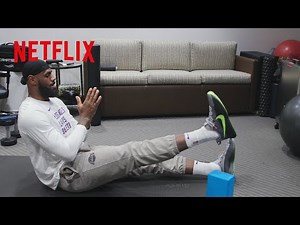 レブロン・ジェームズの試合当日ルーティン🏀 | スターティング5: 選ばれしエースたち | Netflix Japan