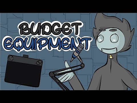 Making An Animation Channel: BUDGET EQUIPMENT!