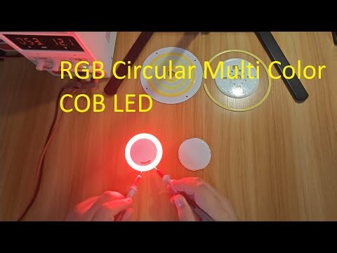 RGB Circular Multi Color COB LED(Colorful and dazzling, free customization)