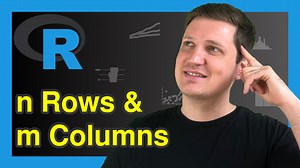 Create Data Frame with n Rows & m Columns in R | Specify Dimensions