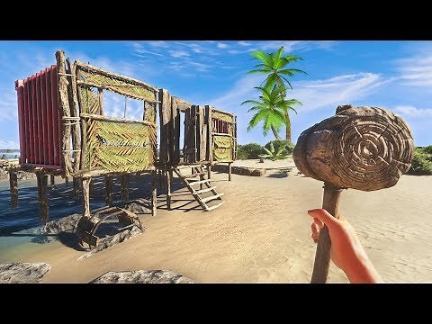 BUILDING A HOUSE!! (Stranded Deep)