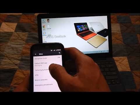 Motorola Moto G USB Tethering How to Guide