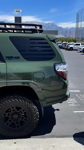 12K views · 3.7K reactions | We’ve got a ton of rear quarter window decal options here including American flags and Topo! Which TRD PRO color do you think is best? Would you like to see an army green 6th gen? | 4Runner Lifestyle | Facebook
