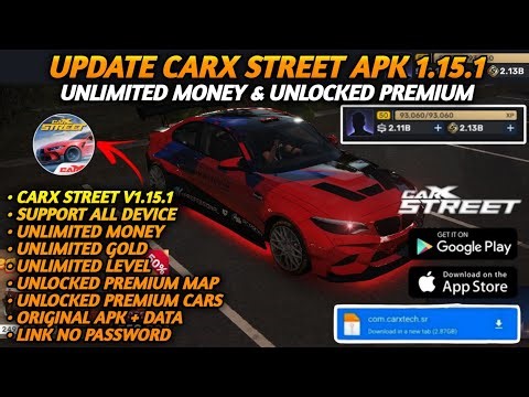CarX Street Mod APK - CARX STREET v1.15.1 MOD APK DOWNLOAD Unlimited Money | Android & IOS 🔥