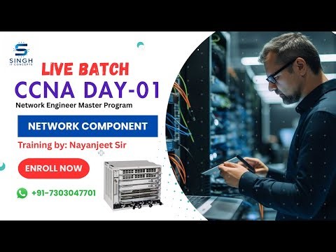 #CCNA 200-301: Network Components Part-01 Full Guide | For Freshers & IT Beginners |