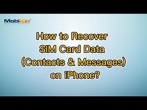How to Recover SIM Card Data (Contacts & Messages) on iPhone?