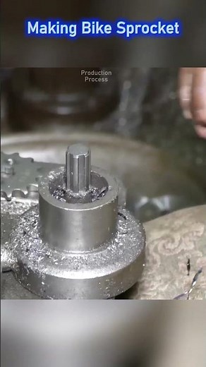 How Bike Front Sprockets Are Made | Cutting, Shaping & Hardening