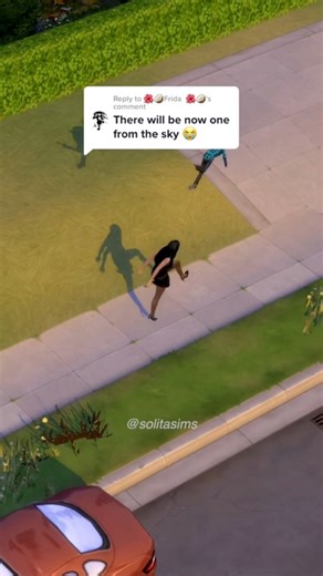 aerial shot of the “kick child” interaction from the Sims 4 Extreme Violence mod 🦵 #TheSims4 #Sims4Mods #solitasims | solitasims