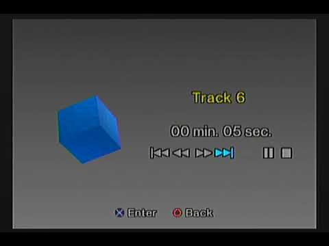 PlayStation 2 playing a CD (PS2 Capture Test)