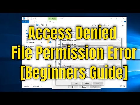 Windows 7/8/10/11 - “You Do Not Have Permission To Access” Error Fix